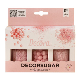 Conjunto de Decoração – Mix Rosa Perolado